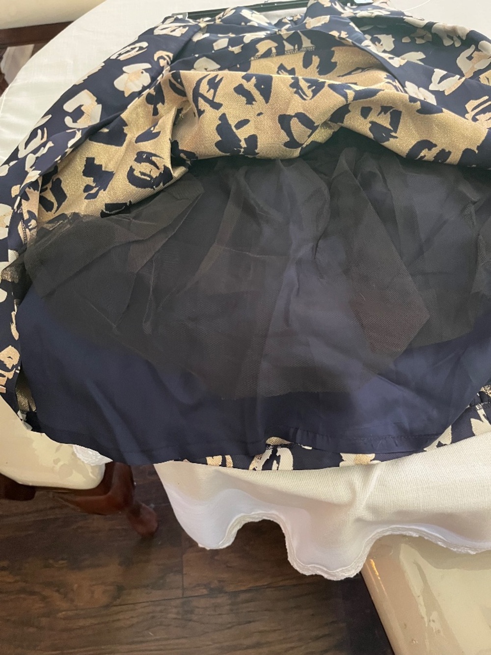 Skirt pleated